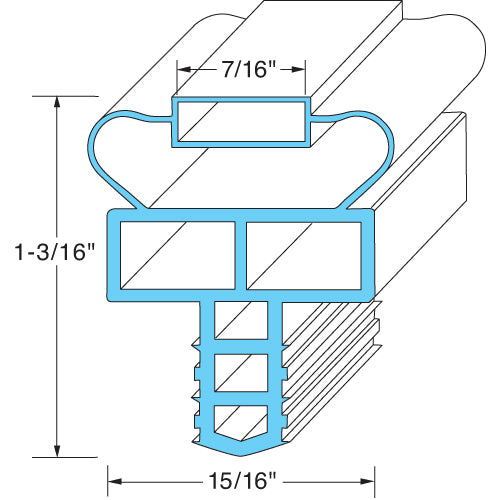 Drawer Gasket for Randell (DPT120)