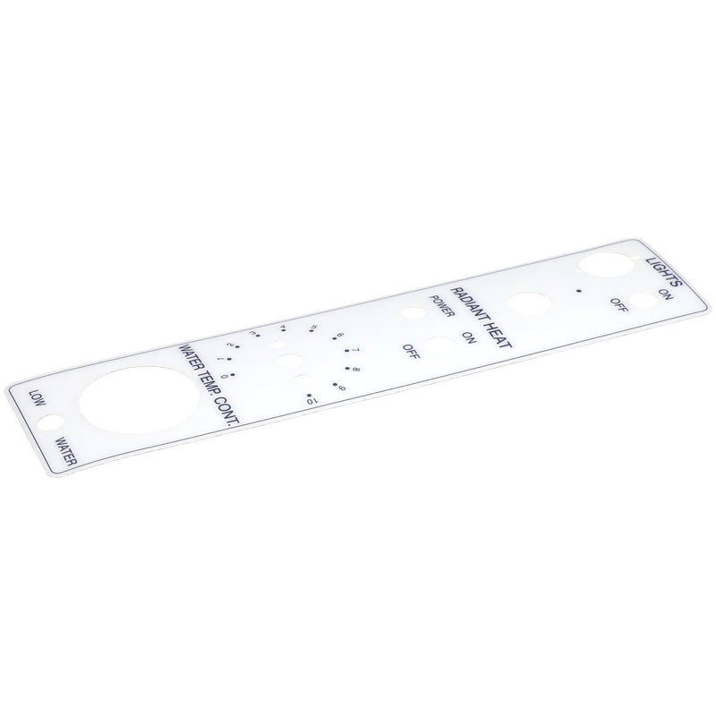Henny Penny Kfc Bottom Control Panel Decal - 44015