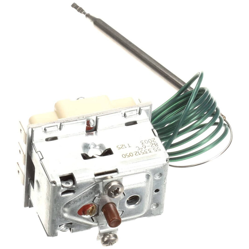 Alto Shaam Thrmstat, Hi, DPST, 16A, 175F82C, M2, Man.Reset, 6Mm Bu - E3030TT