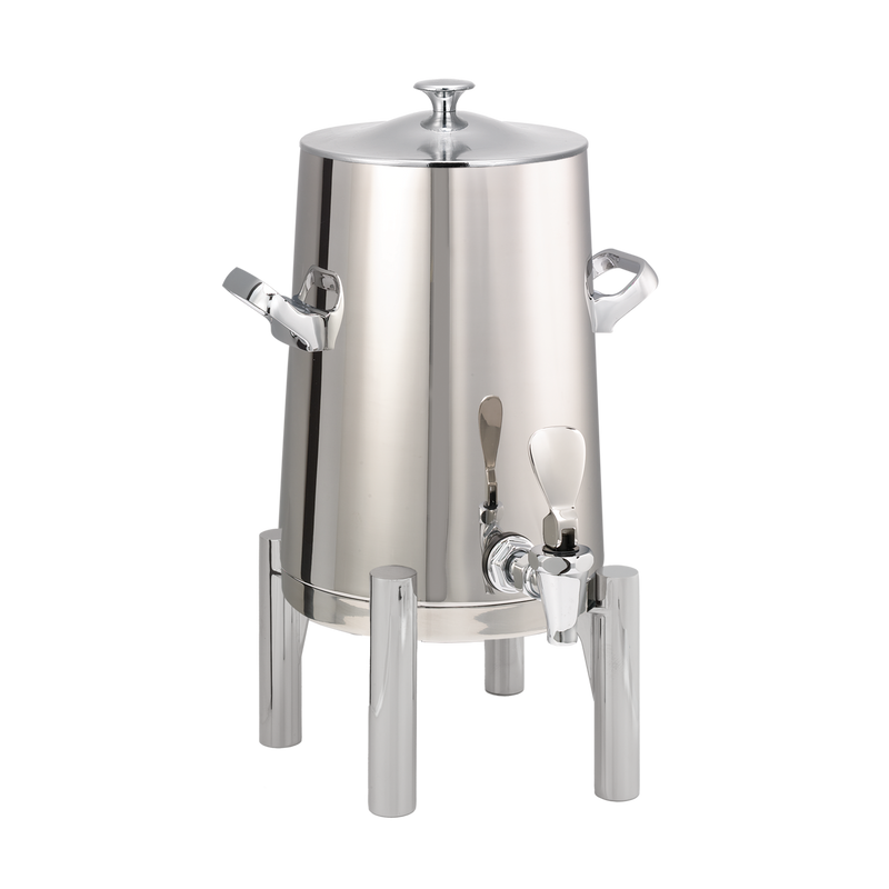 Flame Free™ Thermo-Urn™ 1.5-Gallon Vacuum Insulated Urn with Round Legs and Classic Lid in Polished Stainless