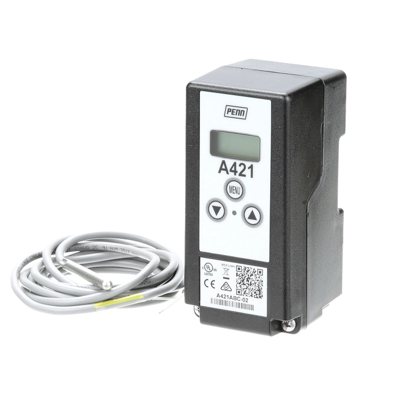 Johnson Controls 120/240 VAC Single Stage Electronic Temperature Control - A421ABC-02
