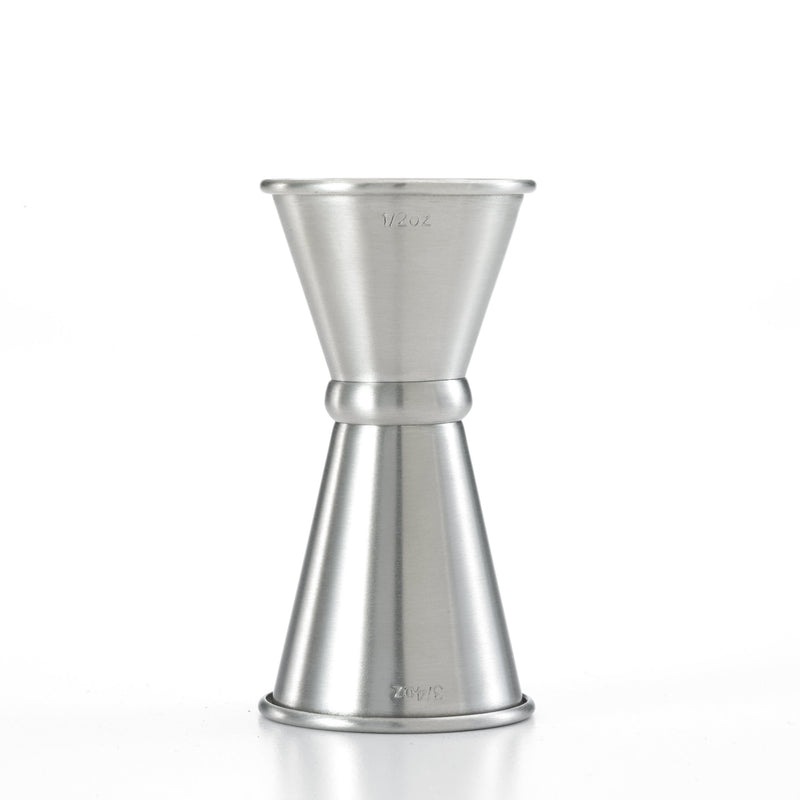 Mercer Culinary 1/2 x 3/4 oz Double Jigger 0.75 oz, Stainless steel - M37000