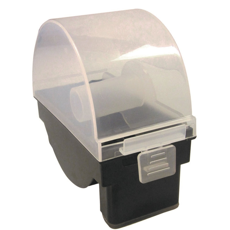 National Checking 2 in Single Roll Dispenser Black - DAY1102