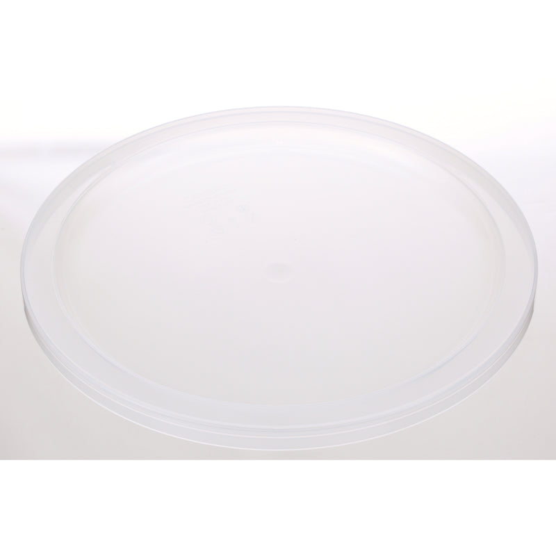 Cambro 12, 18 and 22 qt Round Cover Polypropylene, Translucent - RFSC12PP190