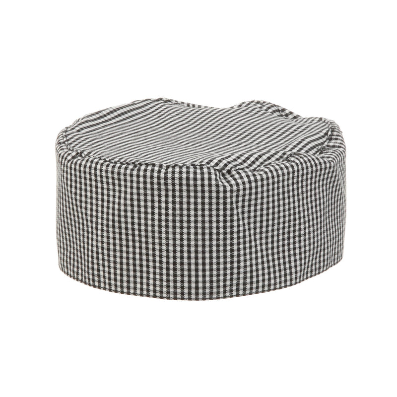 KNG Checkered Pill Box Chef Hat One size fits most