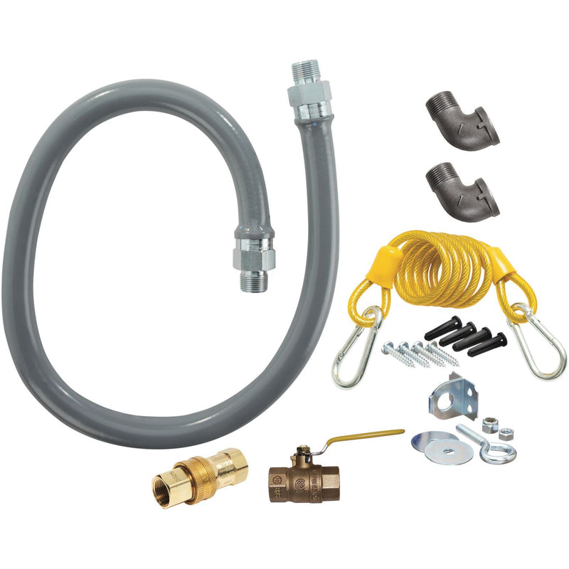 Dormont 3/4 in x 48 in Gas Hose Kit - RG7548