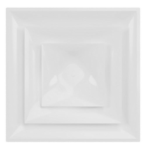American Louver 8 in White Celing Diffuser Plastic - STR-C-8W