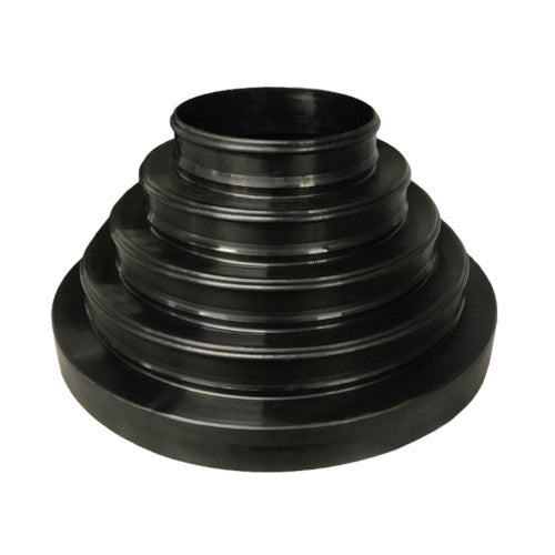 American Louver 6-14 in Adaptor Neck - STR-NRD-BK-10PKIT