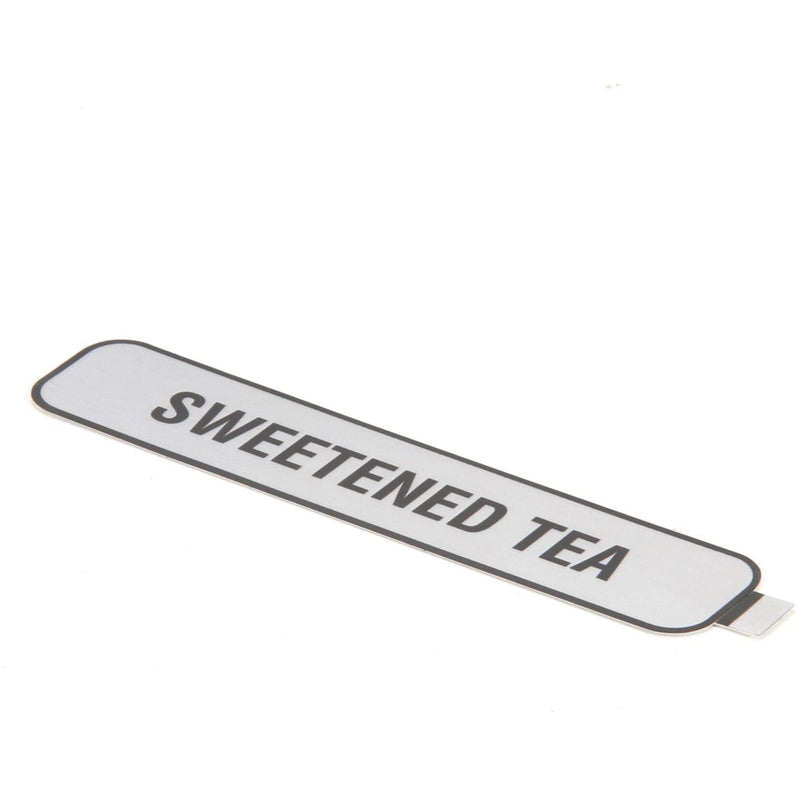 Bunn-O-Matic Sweetened Tea Decal - 29989