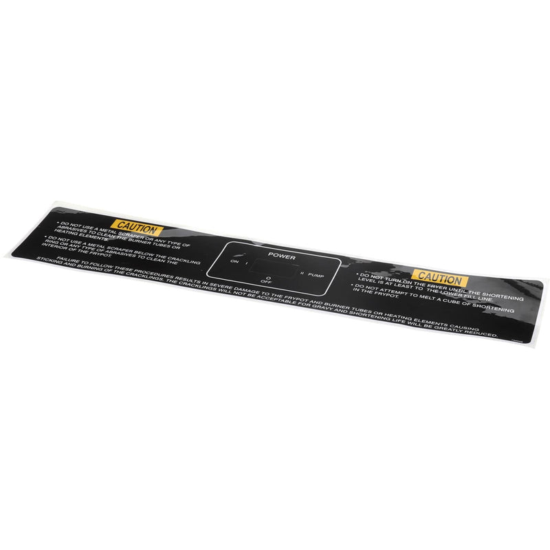 Henny Penny Gm Label-Power/Pump/Melt (PFE-591) - 75696