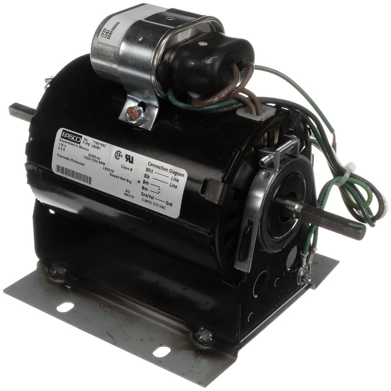 Mars Air Doors Motor 1/6Hp, 115V, 60 Hz5/16 in. - 03-001W