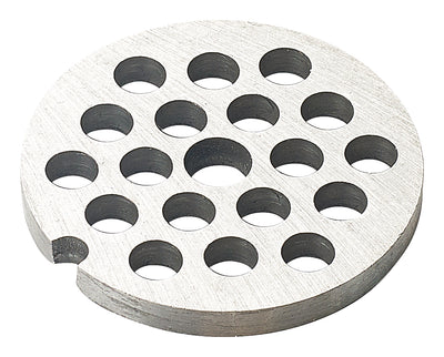 Winco MG-10516 Grinder Plate 8mm Iron for MG-10 Meat Processing Replacement