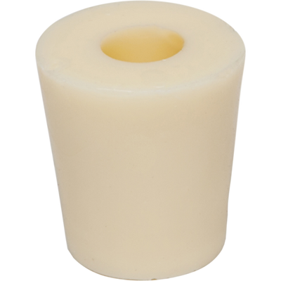 #3 Rubber Stopper with Hole for Airlock - Fits Beer Bottles