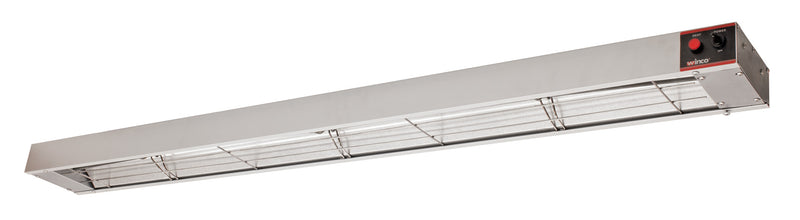 Winco ESH-60 60 Inch Electric Strip Heater Tubular Sheath Aluminum with Undermount Brackets