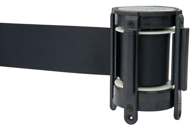 Winco Crowd Control Stanchion Head with 6.5' Retractable Black Belt