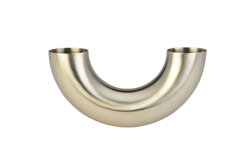 2.5" Butt-Weld 180 U-Bend - Polished (2WU) - T316L Stainless Steel - Wayland Industries - W62WU-25-7