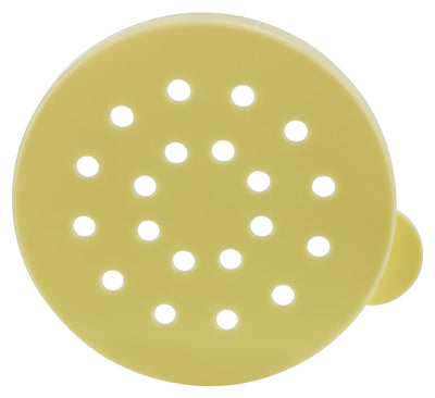 Winco PDG-YL Shaker Lid NSF for PDG-10 Polycarbonate Yellow 6 Packs