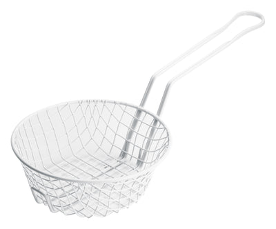 Winco MSBW-08 8 Inch Diameter Breading Basket Coarse Mesh Plastic Coated Steel