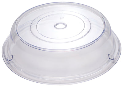 Winco PPCR-11 11 Inch Diameter Round Plate Cover with Clear Polycarbonate