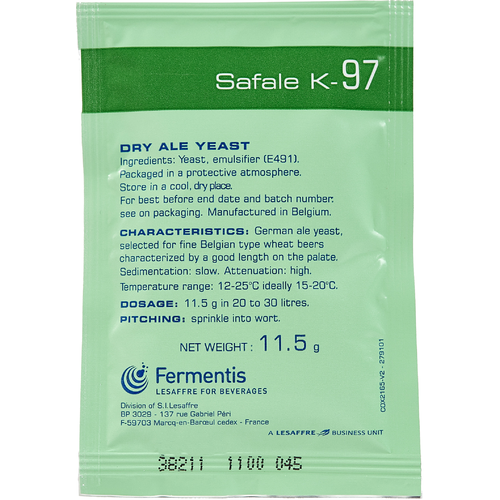 Fermentis | SafAle™ K-97 German Ale | Dry Beer Yeast'