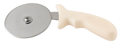 Winco PPC-4W 4 Inch Diameter Blade Pizza Cutter Polypropylene Handle White