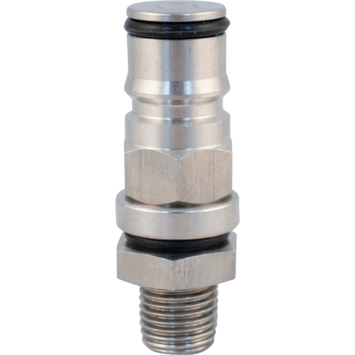 Beverage Out Ball Lock Keg Post with 1/4" Bulkhead Assembly - KL03162
