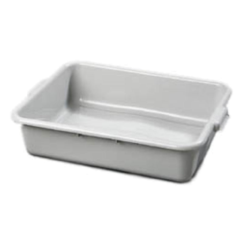 Carlisle 44010SKD23 20 Inch Bus Box High Density Polyethylene Gray Dishwasher Safe