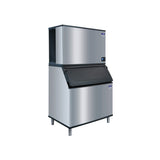 Manitowoc IDT1500N/JCT1500/D970/RL50R410A 1675 lb/Day Full Cube Commercial Ice Machine & Ice Maker with Bin, Remote Cooled, Indigo NXT