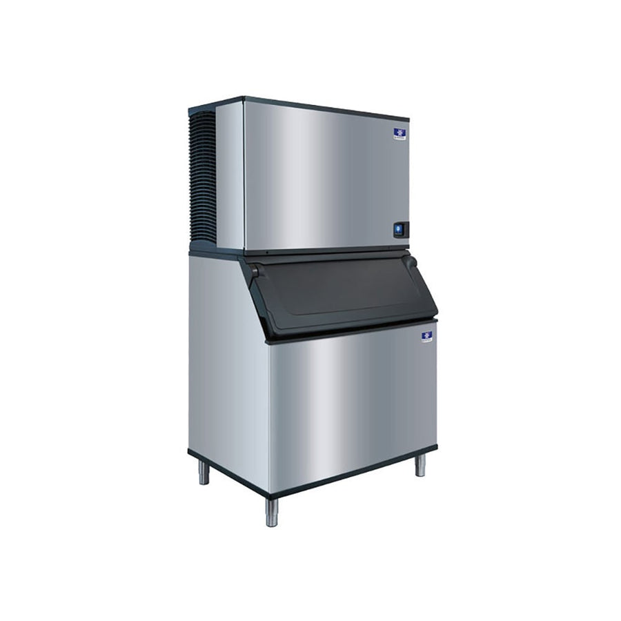 Manitowoc IDT1500N/JCT1500/D970/RL50R410A 1675 lb/Day Full Cube Commercial Ice Machine & Ice Maker with Bin, Remote Cooled, Indigo NXT