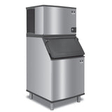 Manitowoc IYP0600W/D570 650 lb/Day Half Cube Commercial Ice Machine & Ice Maker with Bin, Water Cooled, Indigo NXT, 532 lb Storage, 208/230V