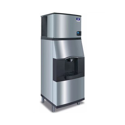 Manitowoc Indigo NXT IYP0300A/SFA292 Ice Dispenser — 325 lb/Day, Half Cube, Air Cooled, 180 lb Storage, 115V