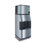 Manitowoc Indigo NXT IYP0300W/SFA292 Ice Dispenser — 310 lb/Day, Half Cube, Water Cooled, 180 lb Storage, 115V