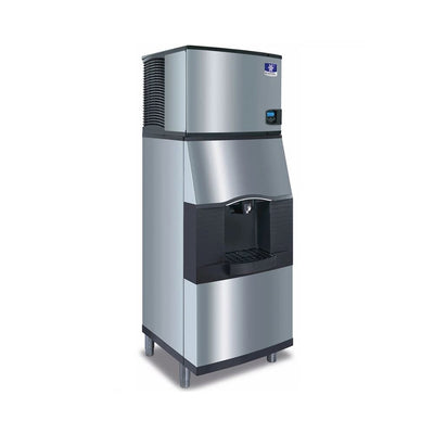 Manitowoc Indigo NXT IYP0300W/SFA292 Ice Dispenser — 310 lb/Day, Half Cube, Water Cooled, 180 lb Storage, 115V