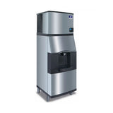 Manitowoc Indigo NXT IYT0900W/SPA312 Ice Dispenser — 785 lb/Day, Half Cube, Water Cooled, 180 lb Storage, 208/230V