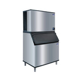 Manitowoc IYT1500W/D970 1590 lb/Day Half Cube Commercial Ice Machine & Ice Maker with Bin, Water Cooled, Indigo NXT, 882 lb Storage, 208/230V