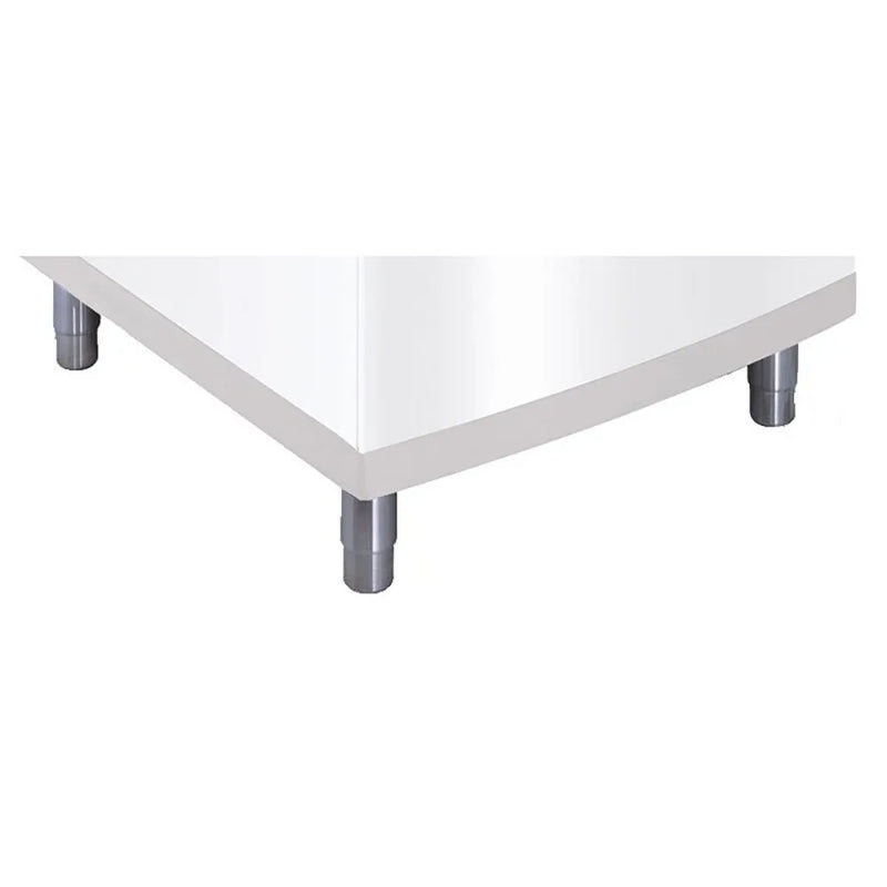 Manitowoc K00138 Adjustable Stainless Steel Caster Legs - 7-2/3" to 8-2/3" (Set of 4)