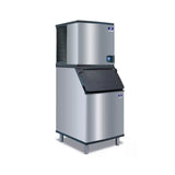 Manitowoc RFP0320A/D420 Commercial Ice Machine with Bin — 370 lb/Day Flake, Air Cooled, 383 lb Storage, 115V