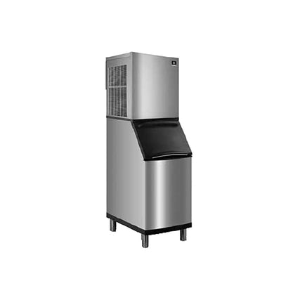 Manitowoc RNP0320A/D420 308 lb/Day Nugget Commercial Ice Machine & Ice Maker with Bin, Air Cooled, 383 lb Storage, 115V