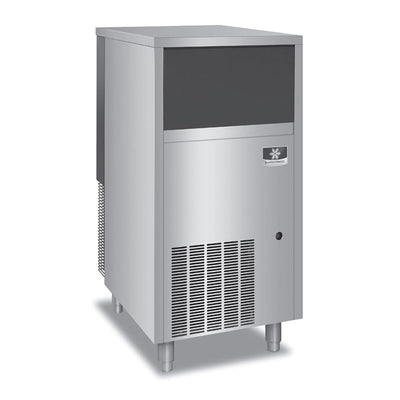 Manitowoc UFP0200A 272 lb/Day Flake Commercial Ice Machine & Ice Maker with Bin, Air Cooled, 50 lb Storage, 115V