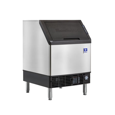 Manitowoc URP0140A 130 lb/Day Full Cube Undercounter Commercial Ice Machine & Ice Maker with Bin, Air Cooled, NEO, 90 lb Storage, 115V
