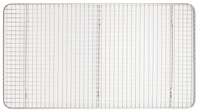 Winco PGWS-1018 10 Inch Wire Pan Grate Rust Resistant Stainless Steel with Raised Feet