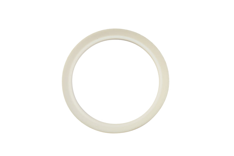 1.5" Bevel Seat Gasket Teflon - White - No Dot (40BS-T) - PTFE - Wayland Industries - 40BS-T-15