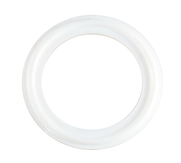 3" Clamp Gasket Silicone - White (40MPXW) - Silicone - Wayland Industries - 40MPXW-3