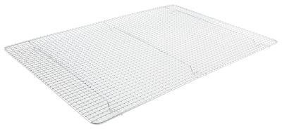 Winco PGW-2416 24 Inch Wire Pan Grate Footed Chrome Plated