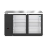 Hoshizaki BB59-G 59.5" 2-Door Commercial Back Bar Cooler, BB Series, 115V