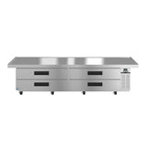 Hoshizaki CR110A 110.5" Commercial Chef Base, Steelheart Series, 115V