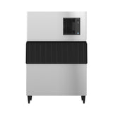 Hoshizaki IM-544SAK/B-700SF 453 lb/Day Full Cube Commercial Ice Machine & Ice Maker with Bin, Air Cooled, 700 lb Storage, 115V