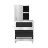 Hoshizaki KM-1130MAK2/B-1150SS 1087 lb/Day Crescent Cube Commercial Ice Machine & Ice Maker with Bin, Air Cooled, 1148 lb Storage, 208/230V