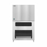 Hoshizaki KM-1301SWJ/B-1150SS 1247 lb/Day Crescent Cube Commercial Ice Machine & Ice Maker with Bin, Water Cooled, 1148 lb Storage, 208/230V