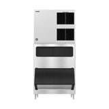 Hoshizaki KM-1900SAJ/B-1300SS 1875 lb/Day Crescent Cube Commercial Ice Machine & Ice Maker with Bin, Air Cooled, 1304 lb Storage, 208/230V